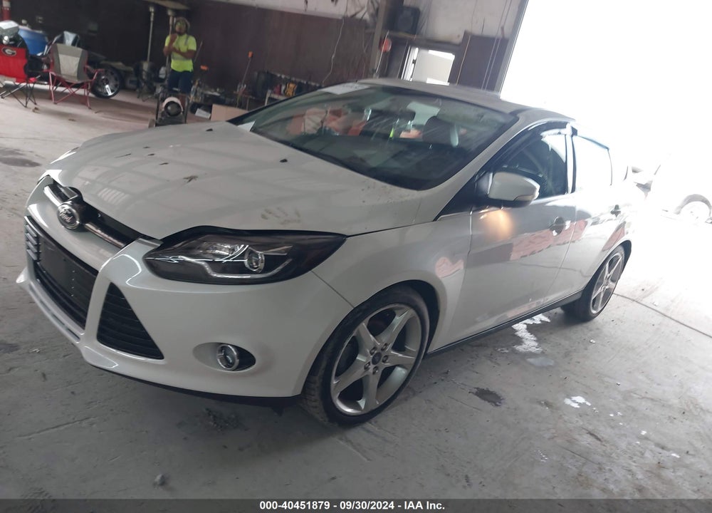 2013 FORD FOCUS TITANIUM VIN: 1FADP3N20DL290047