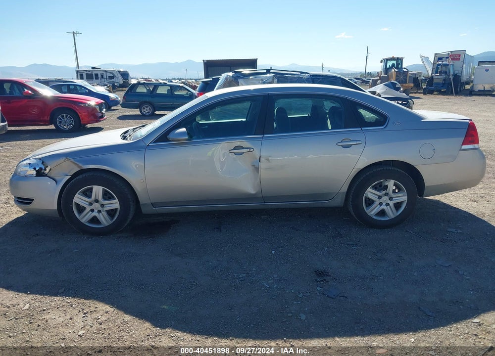 2008 CHEVROLET IMPALA LS VIN: 2G1WB58K281230400
