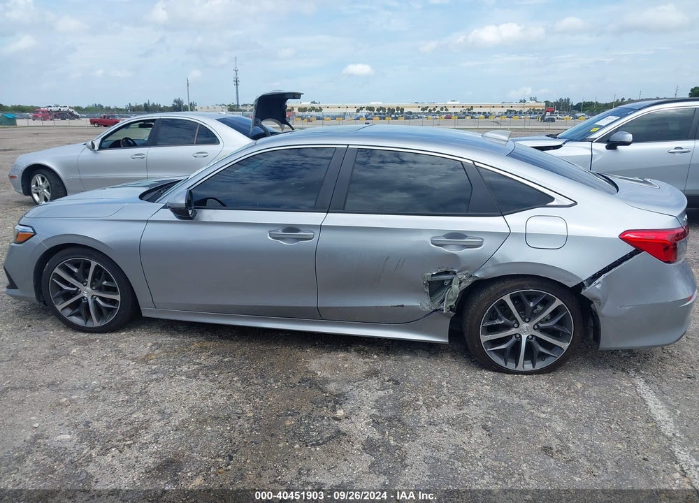 2023 HONDA CIVIC TOURING VIN: 2HGFE1F95PH320350