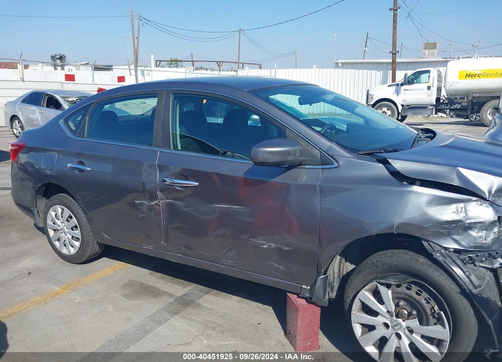 2019 NISSAN SENTRA S VIN: 3N1AB7AP7KY236644