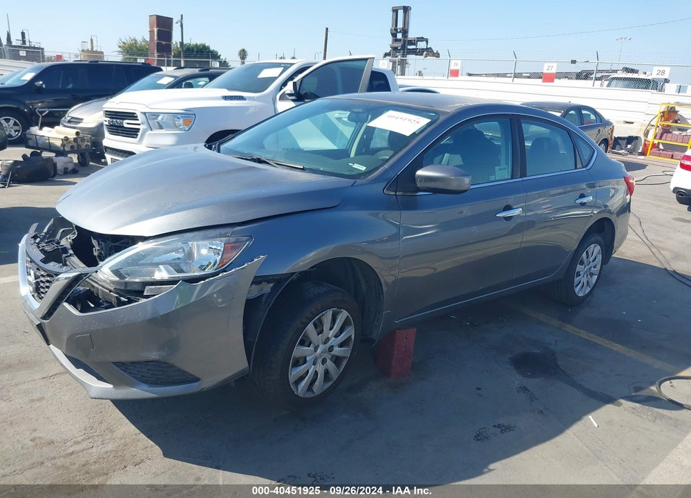 2019 NISSAN SENTRA S VIN: 3N1AB7AP7KY236644