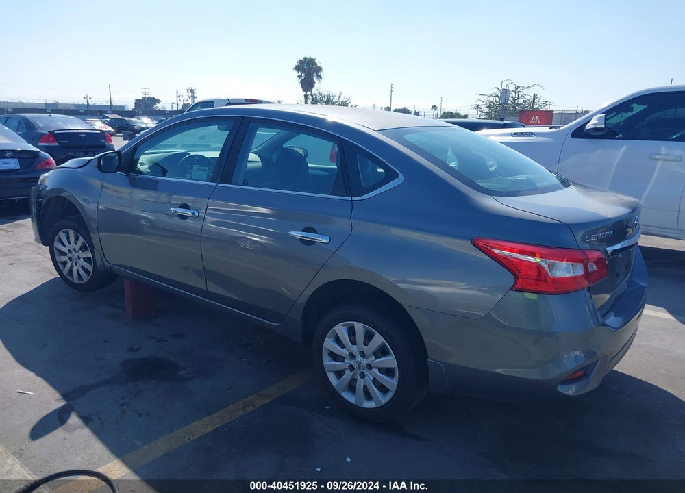 2019 NISSAN SENTRA S VIN: 3N1AB7AP7KY236644