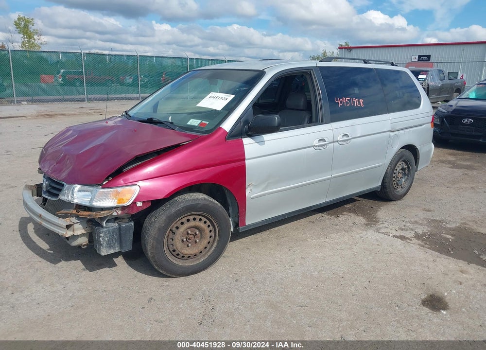 2002 HONDA ODYSSEY EX-L VIN: 2HKRL180X2H541233