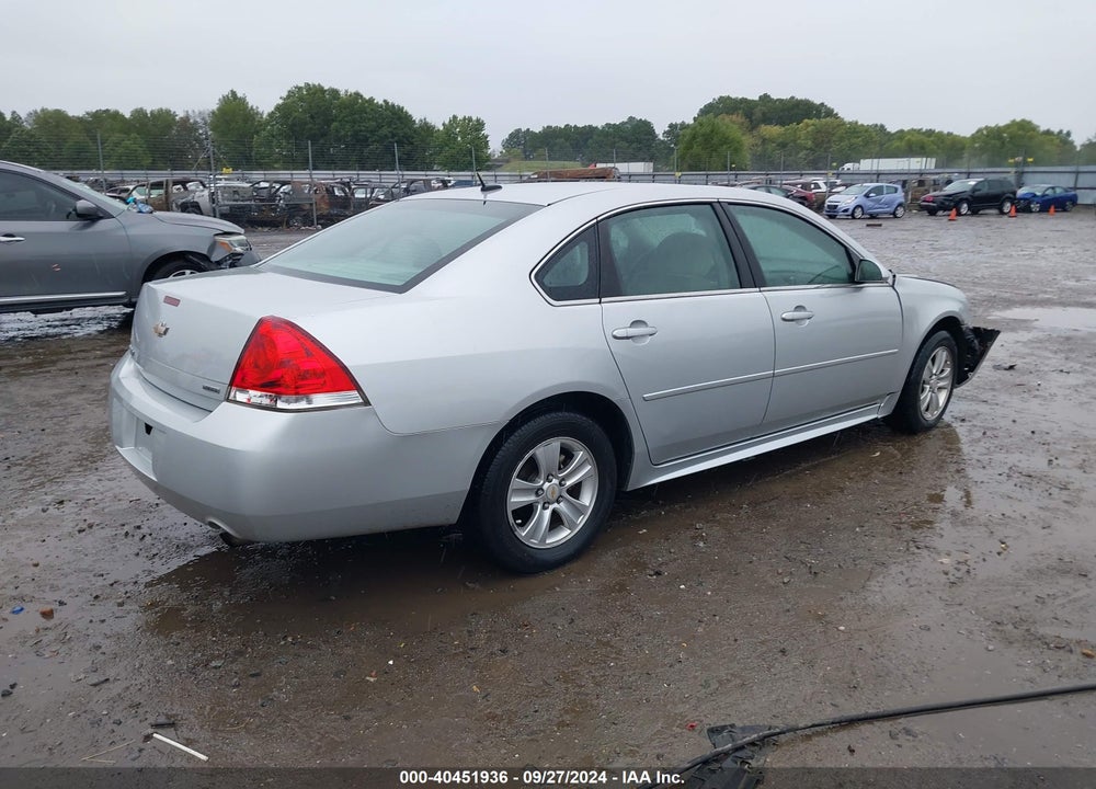 2014 CHEVROLET IMPALA LIMITED LS VIN: 2G1WA5E32E1172249