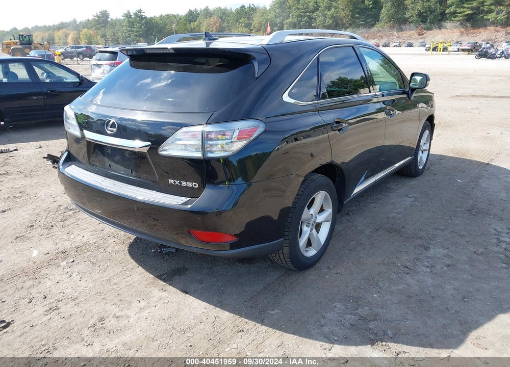 2012 LEXUS RX 350 VIN: 2T2BK1BA0CC122894