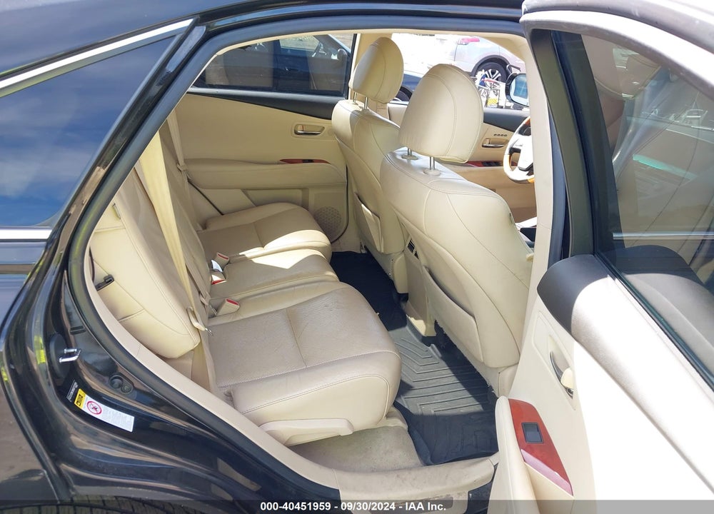 2012 LEXUS RX 350 VIN: 2T2BK1BA0CC122894