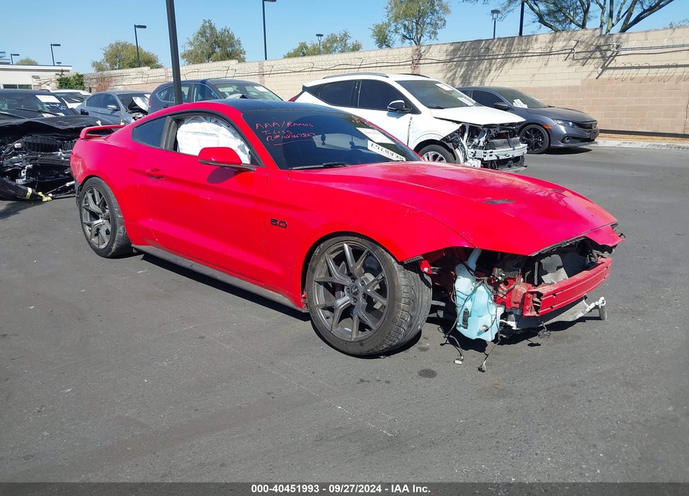 2019 FORD MUSTANG GT PREMIUM VIN: 1FA6P8CF7K5148310