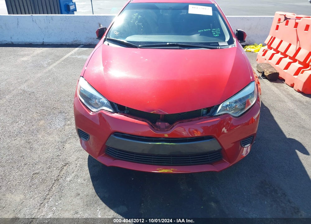 2016 TOYOTA COROLLA LE VIN: 2T1BURHE6GC664238