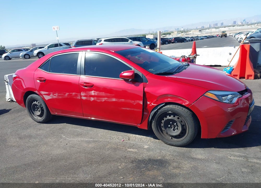 2016 TOYOTA COROLLA LE VIN: 2T1BURHE6GC664238