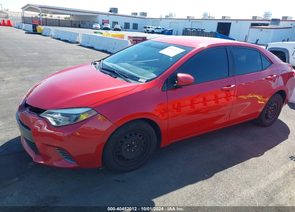 2016 TOYOTA COROLLA LE VIN: 2T1BURHE6GC664238