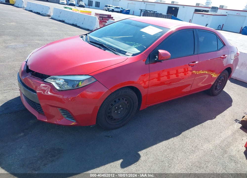 2016 TOYOTA COROLLA LE VIN: 2T1BURHE6GC664238