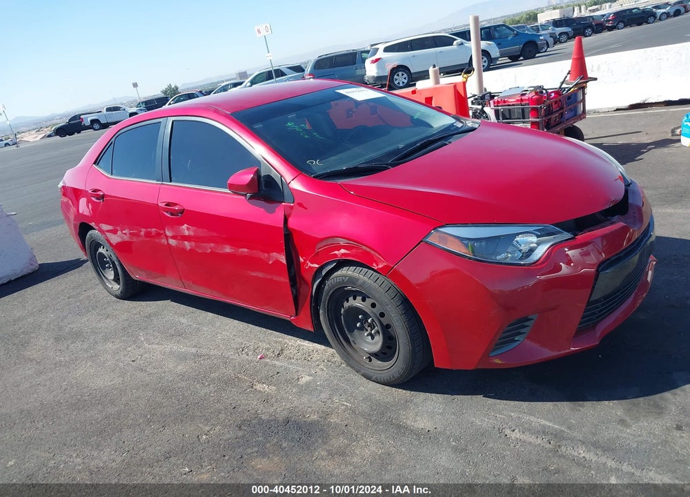 2016 TOYOTA COROLLA LE VIN: 2T1BURHE6GC664238