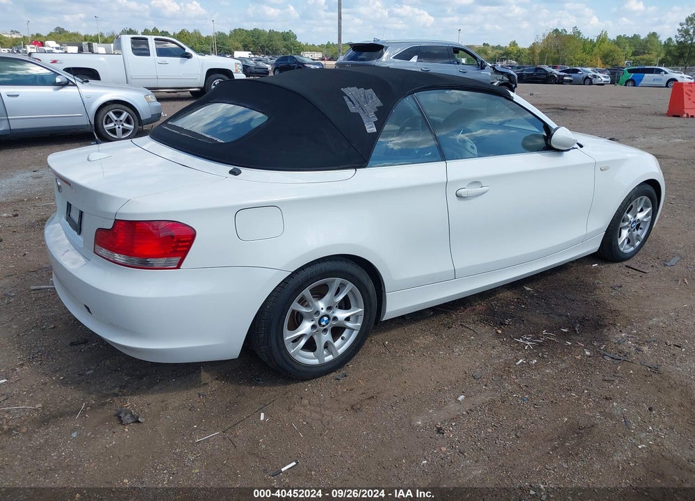 2009 BMW 128I VIN: WBAUL73539VJ75512