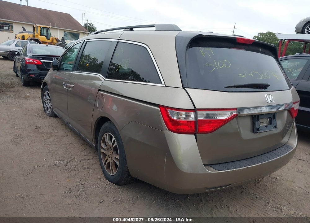2011 HONDA ODYSSEY EX-L VIN: 5FNRL5H65BB065774