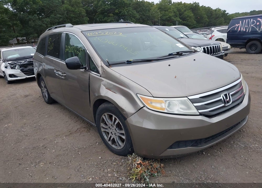 2011 HONDA ODYSSEY EX-L VIN: 5FNRL5H65BB065774