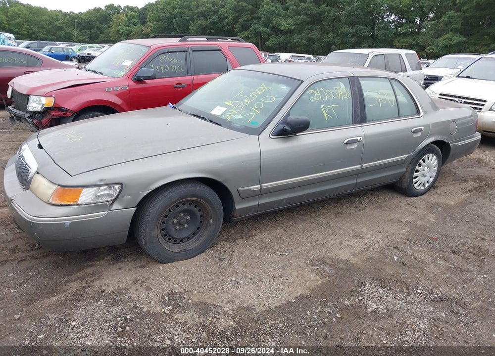 2002 MERCURY GRAND MARQUIS GS VIN: 2MEFM74W82X655449