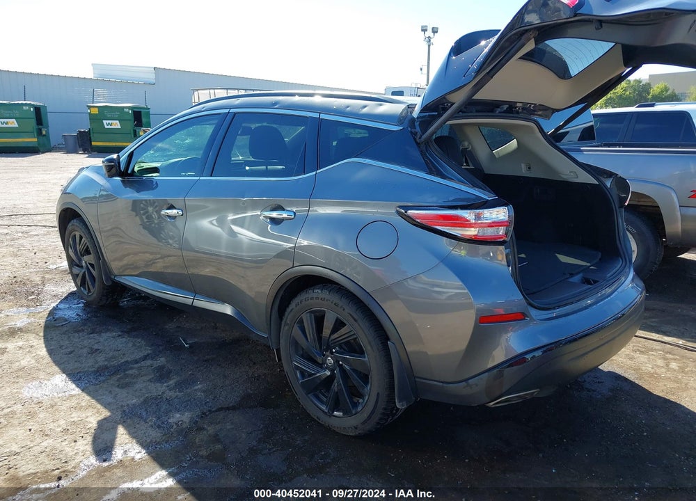 2018 NISSAN MURANO SL VIN: 5N1AZ2MH0JN198990