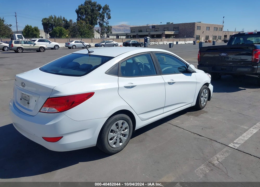 2017 HYUNDAI ACCENT SE VIN: KMHCT4AEXHU311005