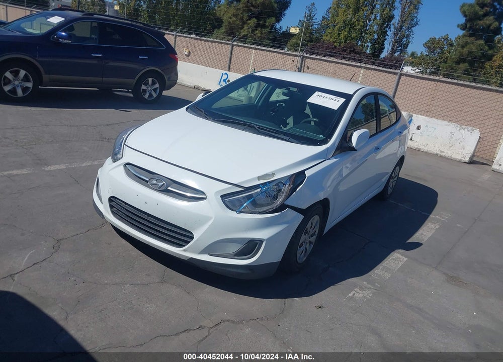 2017 HYUNDAI ACCENT SE VIN: KMHCT4AEXHU311005