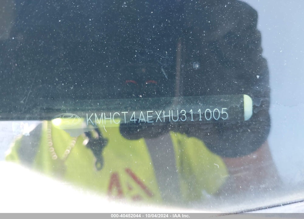 2017 HYUNDAI ACCENT SE VIN: KMHCT4AEXHU311005