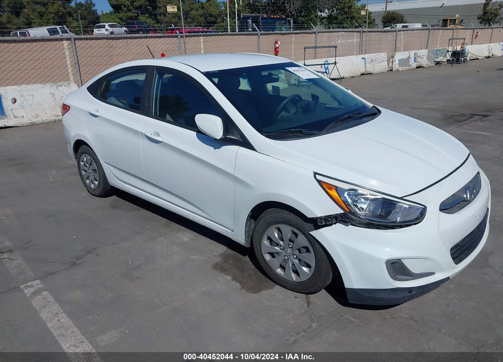 2017 HYUNDAI ACCENT SE VIN: KMHCT4AEXHU311005