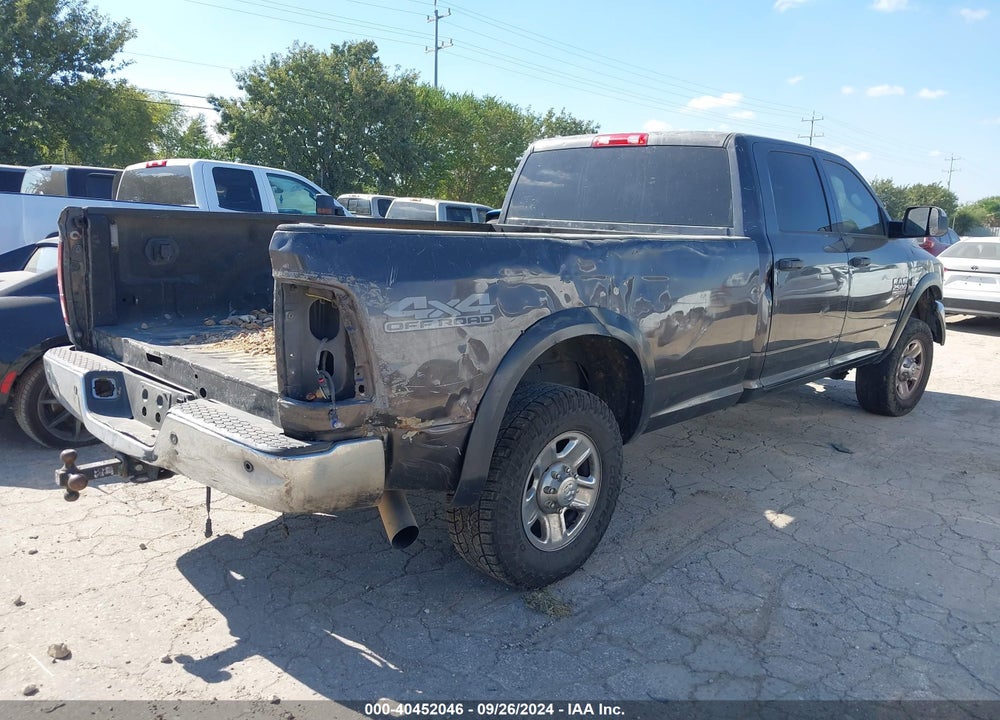 2017 RAM 2500 TRADESMAN 4X4 8' BOX VIN: 3C6UR5HL4HG606760