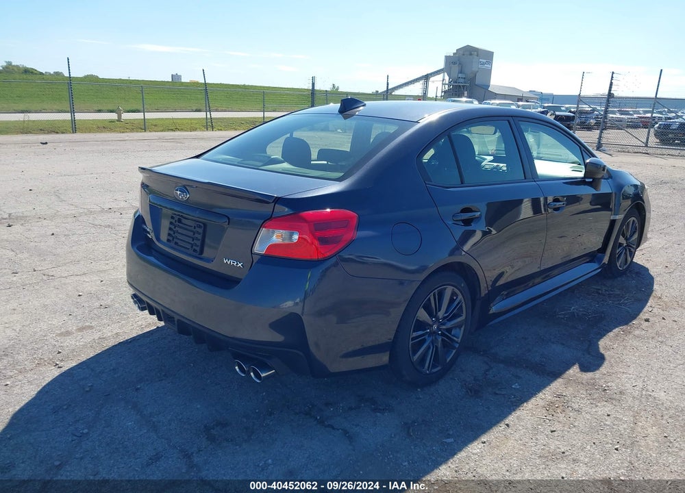 2017 SUBARU WRX VIN: JF1VA1B66H9828609