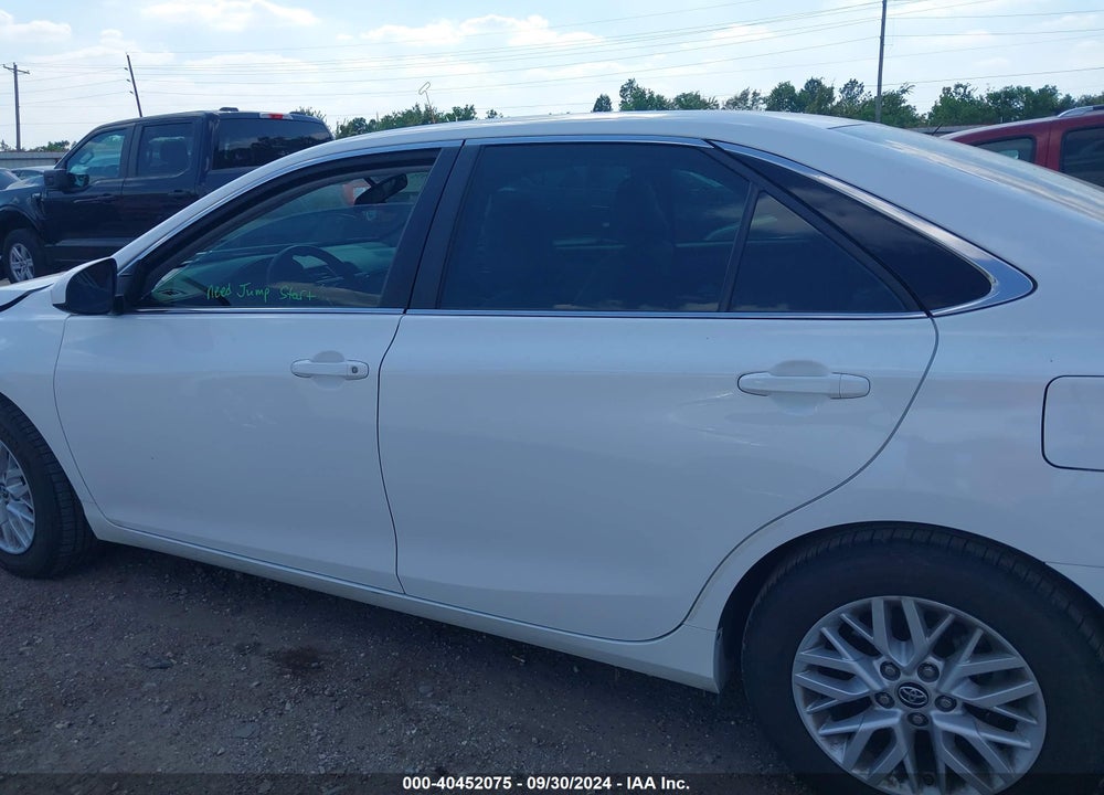 2016 TOYOTA CAMRY LE VIN: 4T4BF1FK0GR528535