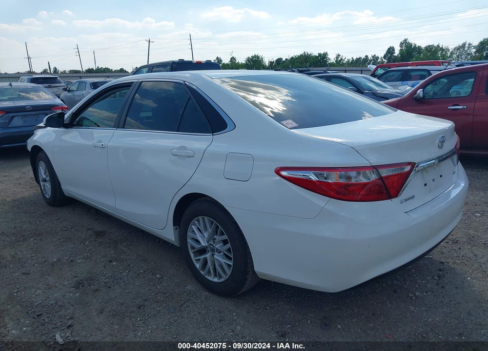 2016 TOYOTA CAMRY LE VIN: 4T4BF1FK0GR528535