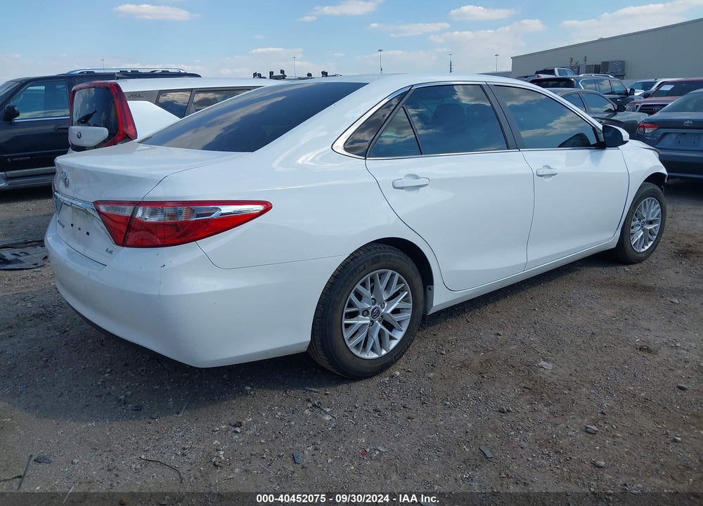 2016 TOYOTA CAMRY LE VIN: 4T4BF1FK0GR528535