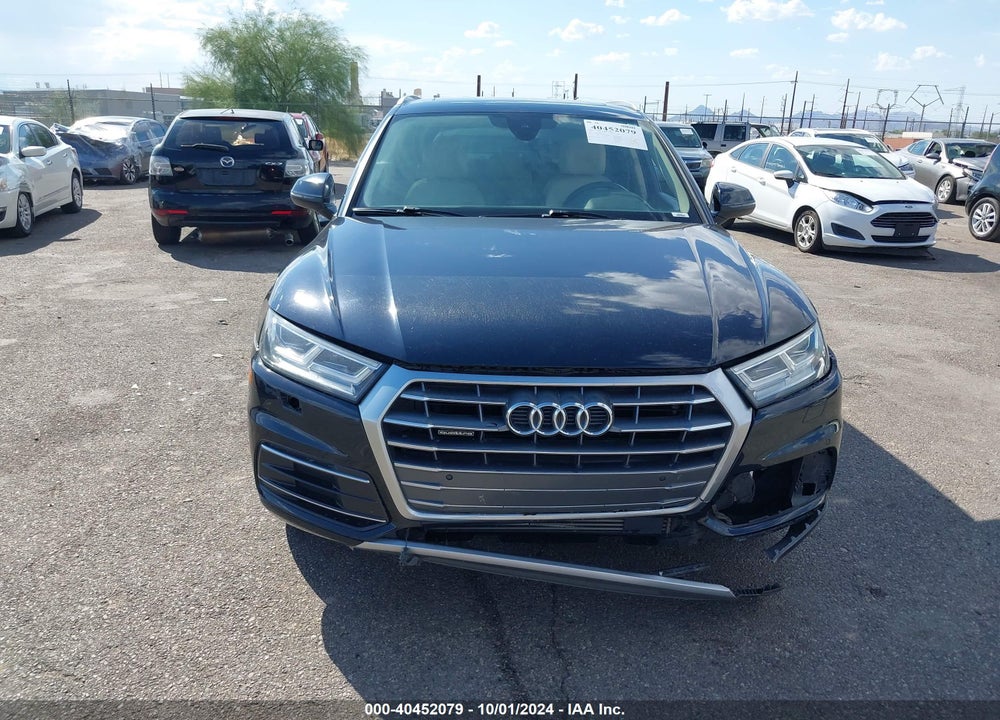 2018 AUDI Q5 2.0T PREMIUM/2.0T TECH PREMIUM VIN: WA1BNAFY6J2124674