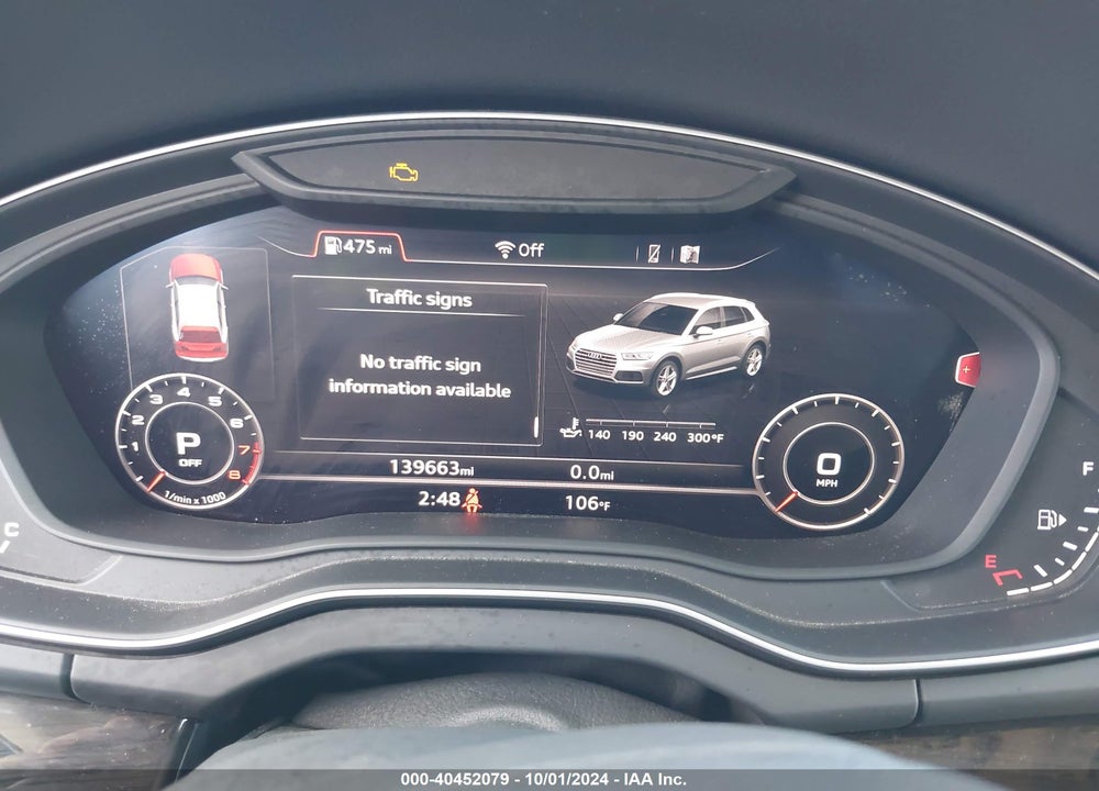 2018 AUDI Q5 2.0T PREMIUM/2.0T TECH PREMIUM VIN: WA1BNAFY6J2124674