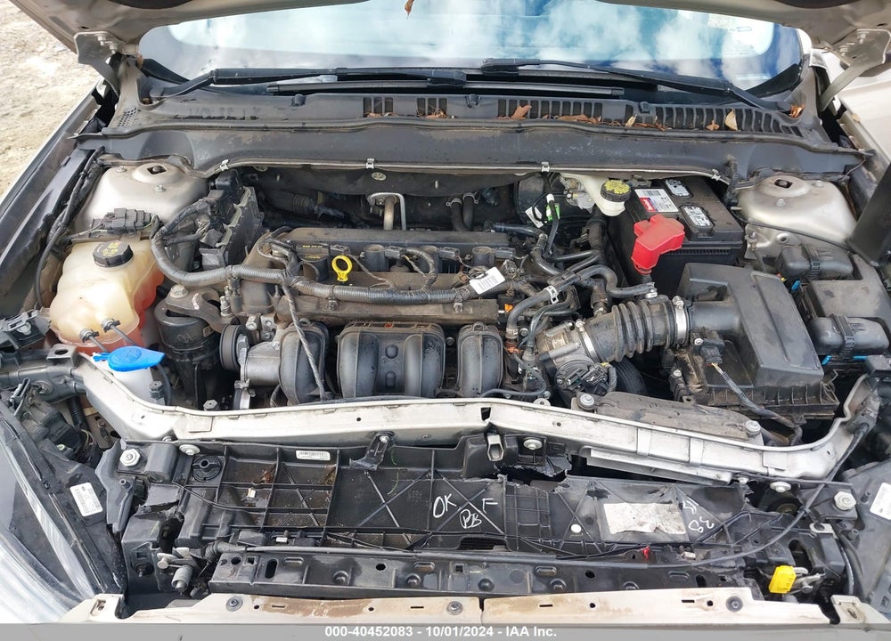 2015 FORD FUSION S VIN: 3FA6P0G76FR123194