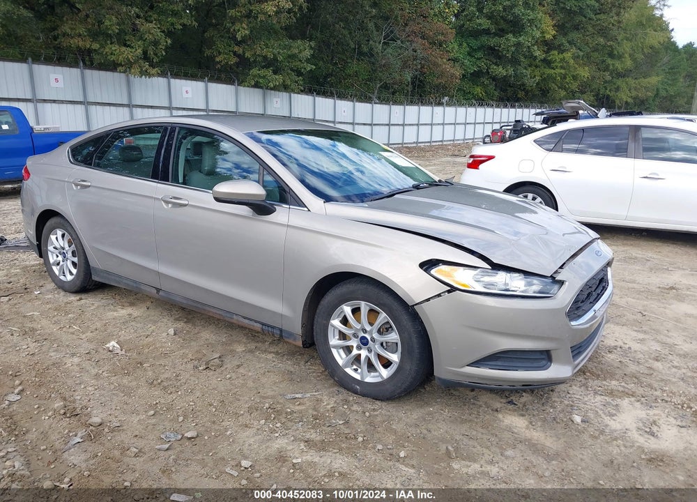 2015 FORD FUSION S VIN: 3FA6P0G76FR123194