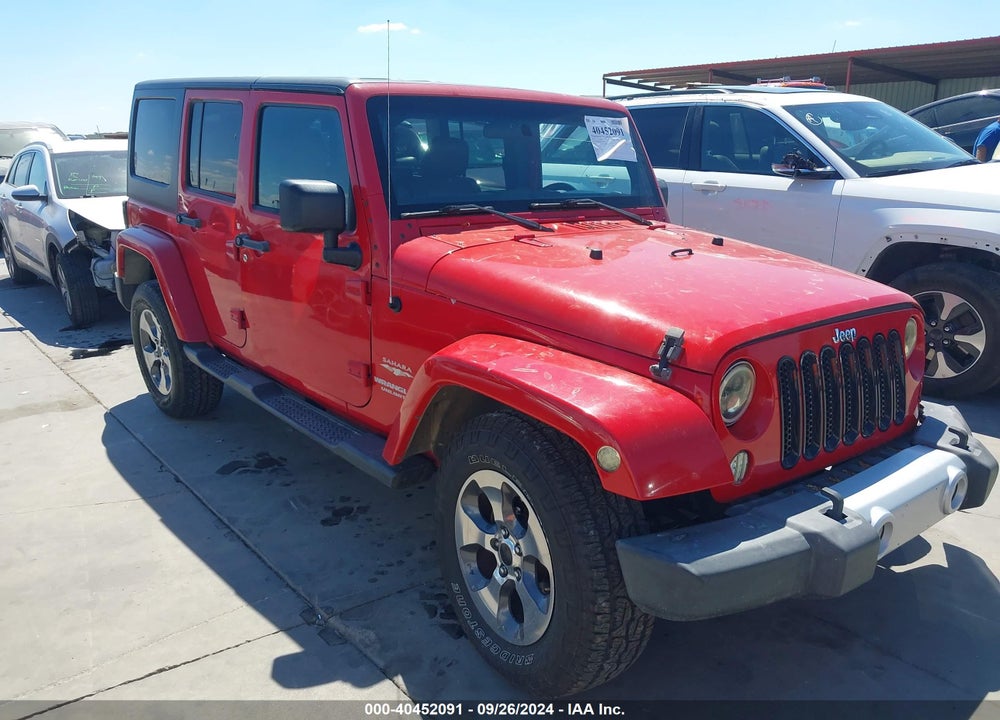 2012 JEEP WRANGLER UNLIMITED SAHARA VIN: 1C4BJWEG9CL233246