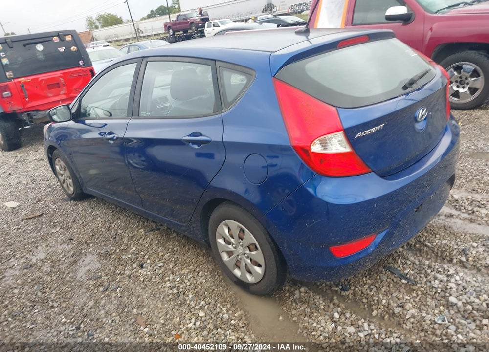 2016 HYUNDAI ACCENT SE VIN: KMHCT5AE4GU290236