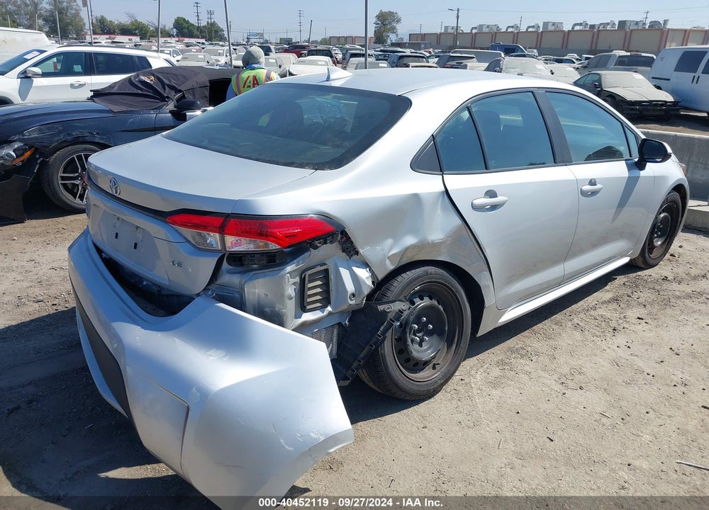 2022 TOYOTA COROLLA LE VIN: 5YFEPMAE7NP277776