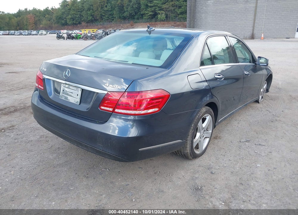 2014 MERCEDES-BENZ E 350 4MATIC VIN: WDDHF8JBXEA798031