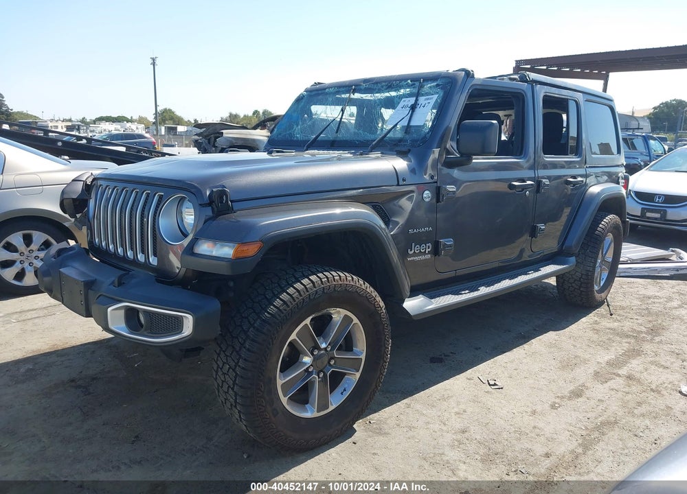 2020 JEEP WRANGLER UNLIMITED SAHARA 4X4 VIN: 1C4HJXEN4LW213130