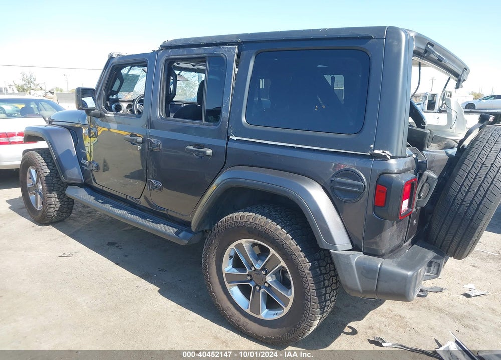 2020 JEEP WRANGLER UNLIMITED SAHARA 4X4 VIN: 1C4HJXEN4LW213130