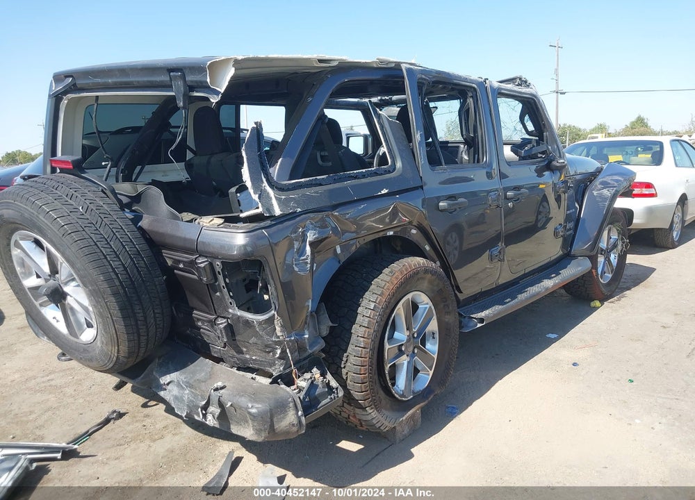 2020 JEEP WRANGLER UNLIMITED SAHARA 4X4 VIN: 1C4HJXEN4LW213130