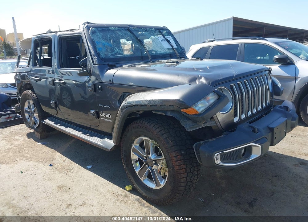 2020 JEEP WRANGLER UNLIMITED SAHARA 4X4 VIN: 1C4HJXEN4LW213130