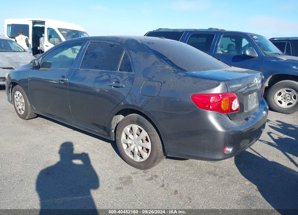 2009 TOYOTA COROLLA LE VIN: JTDBL40E19J004987