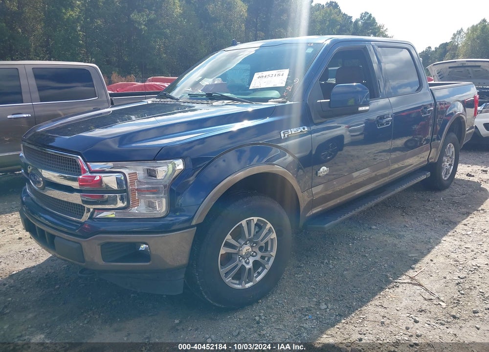 2020 FORD F-150 KING RANCH VIN: 1FTEW1E43LFB75656