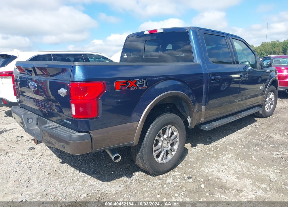 2020 FORD F-150 KING RANCH VIN: 1FTEW1E43LFB75656