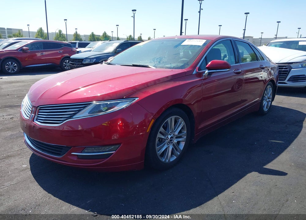 2014 LINCOLN MKZ VIN: 3LN6L2GK5ER820999