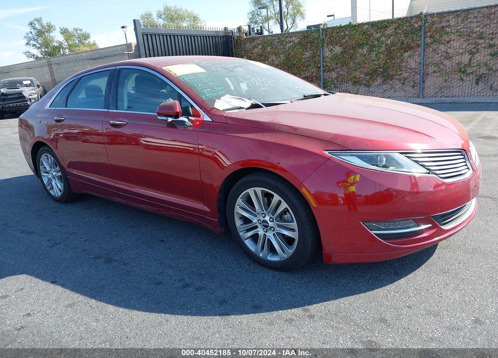 2014 LINCOLN MKZ VIN: 3LN6L2GK5ER820999