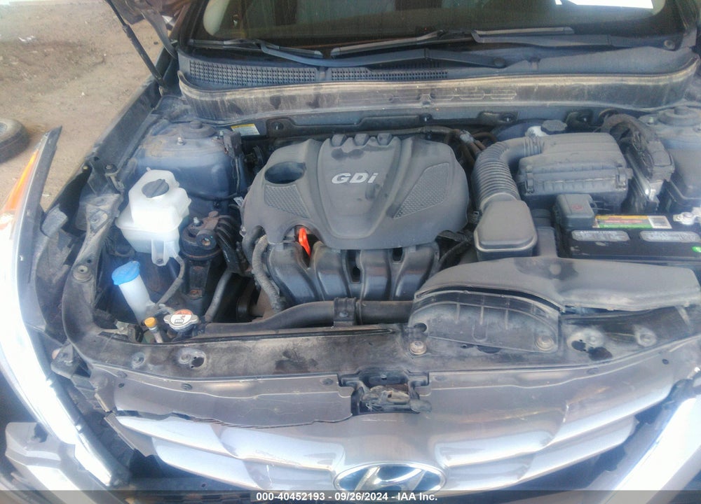 2013 HYUNDAI SONATA GLS VIN: 5NPEB4AC1DH768322
