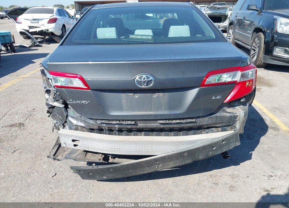 2013 TOYOTA CAMRY LE VIN: 4T4BF1FK2DR306199