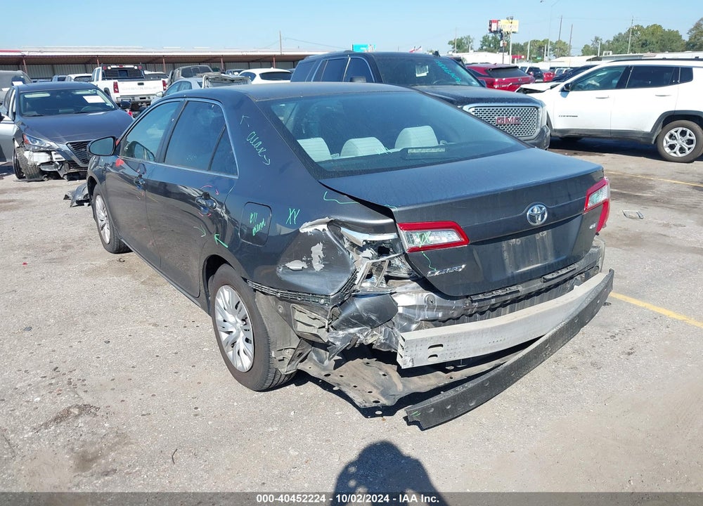 2013 TOYOTA CAMRY LE VIN: 4T4BF1FK2DR306199